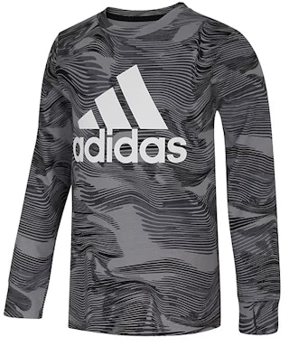adidas boys warped logo tee at kohl's