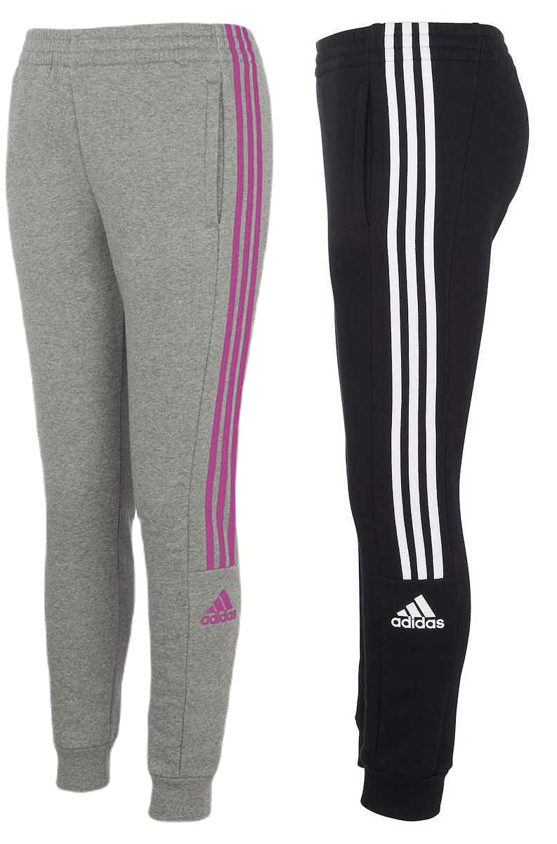 adidas girls fleece jogger at kohl's