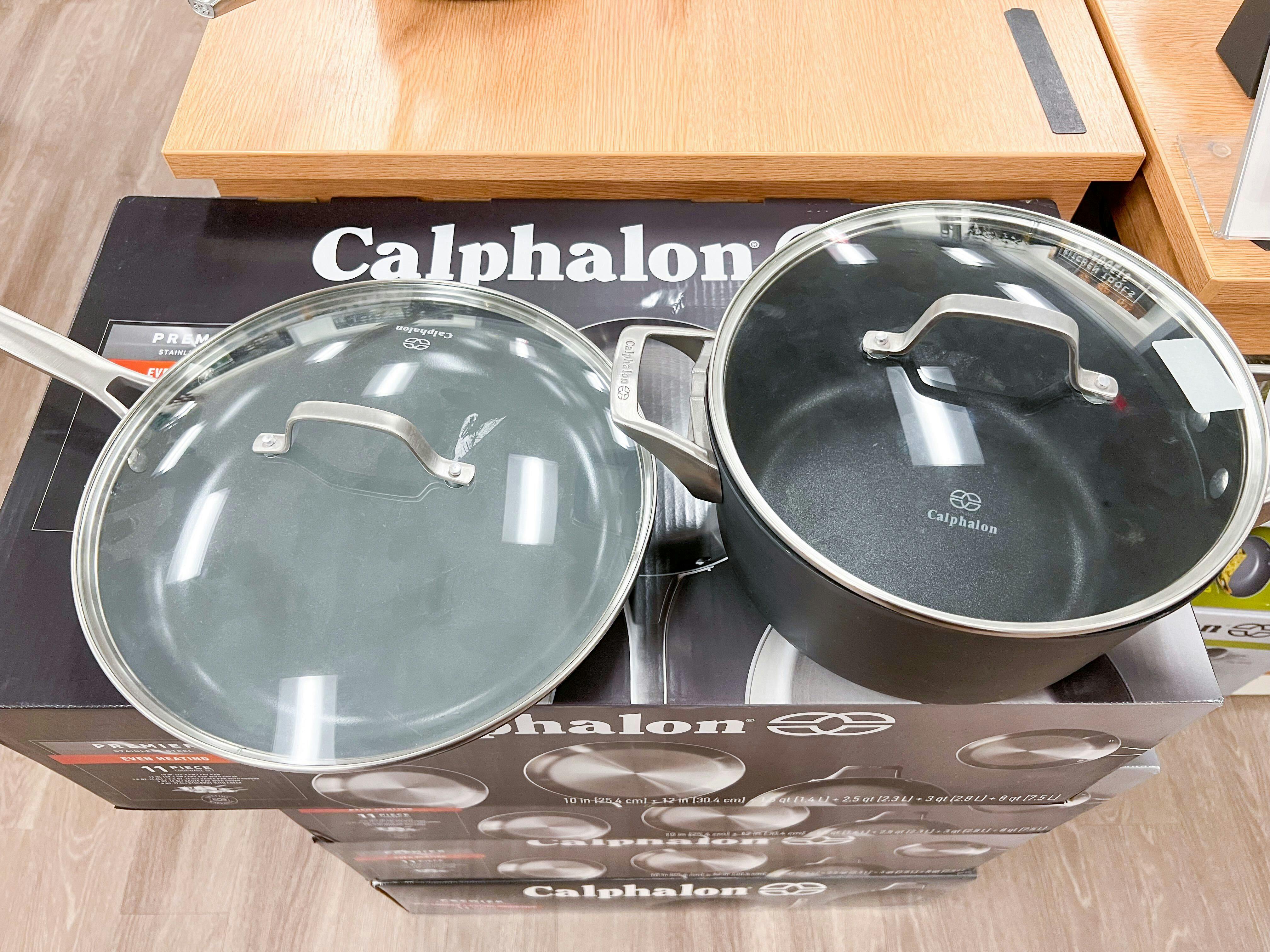 calphalon pots and pans at kohl's