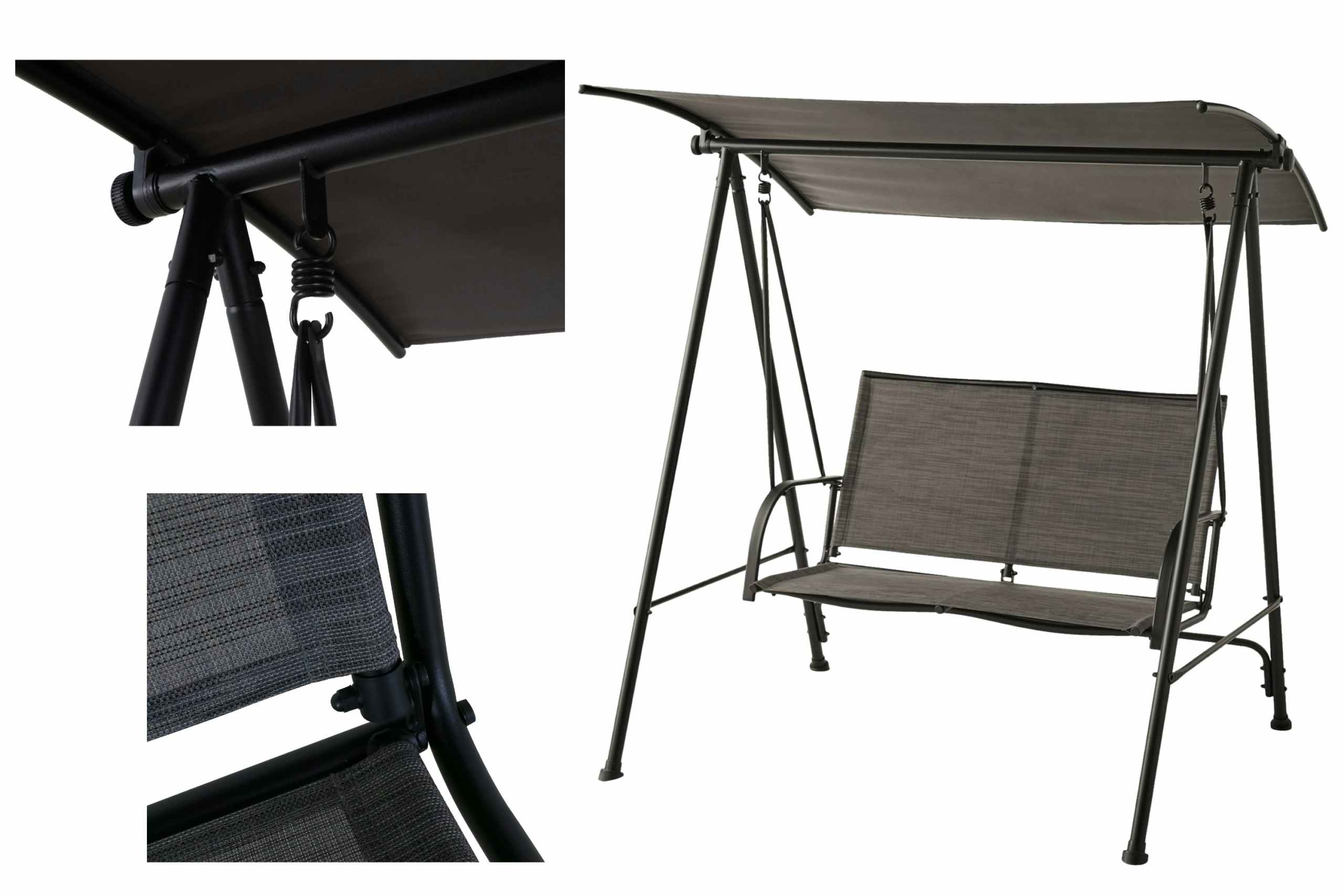 Mainstays Patio Swing Gray