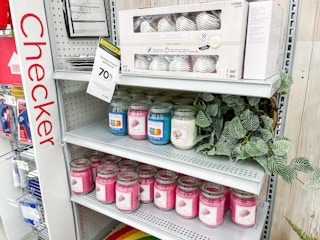 ashland jar candles on shelf