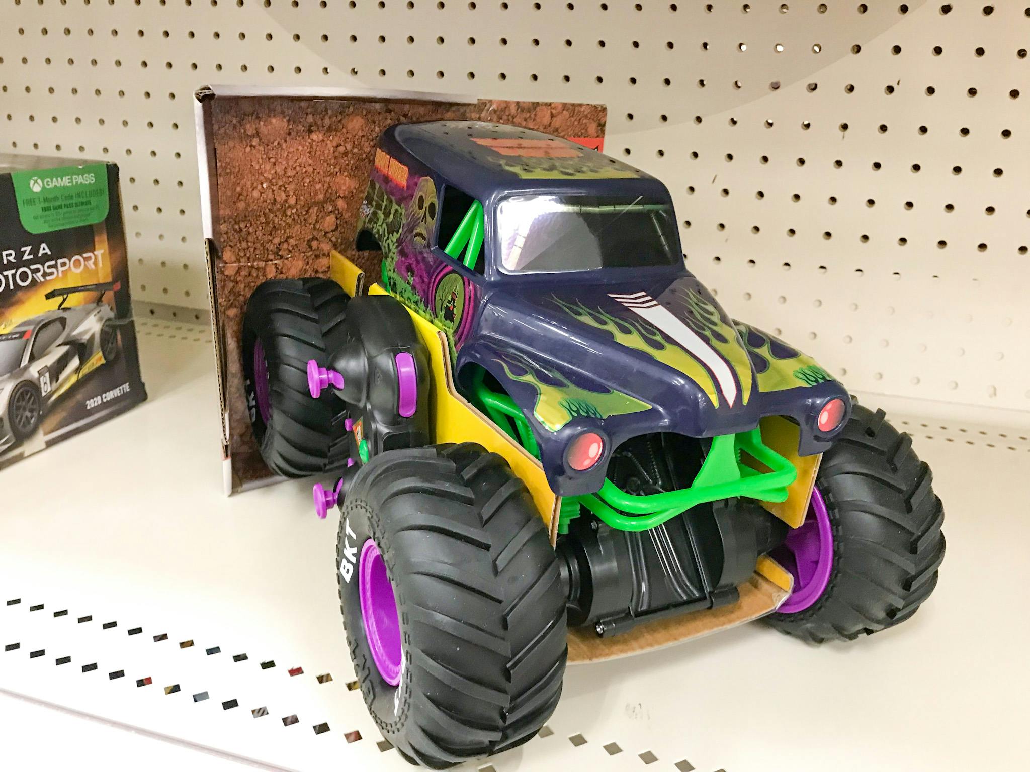 rc grave digger target