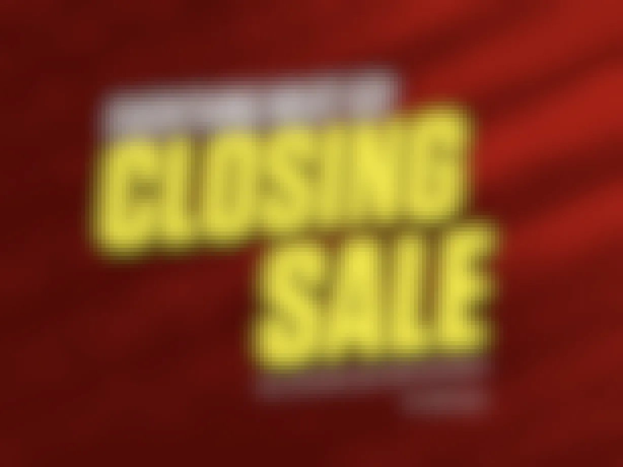 Olympia Sports Closing Sale graphic from their website.