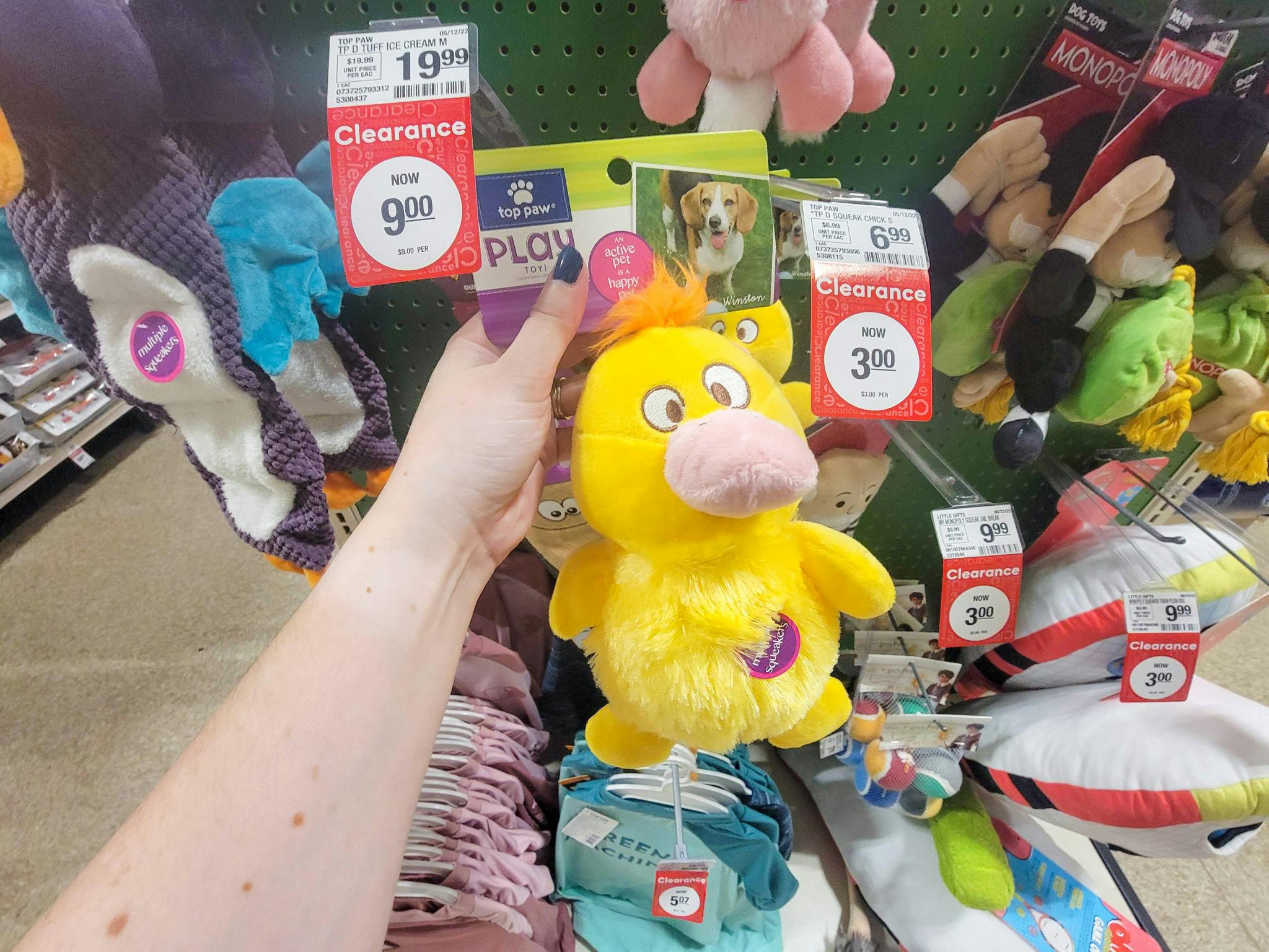 petsmart clearance dog toys