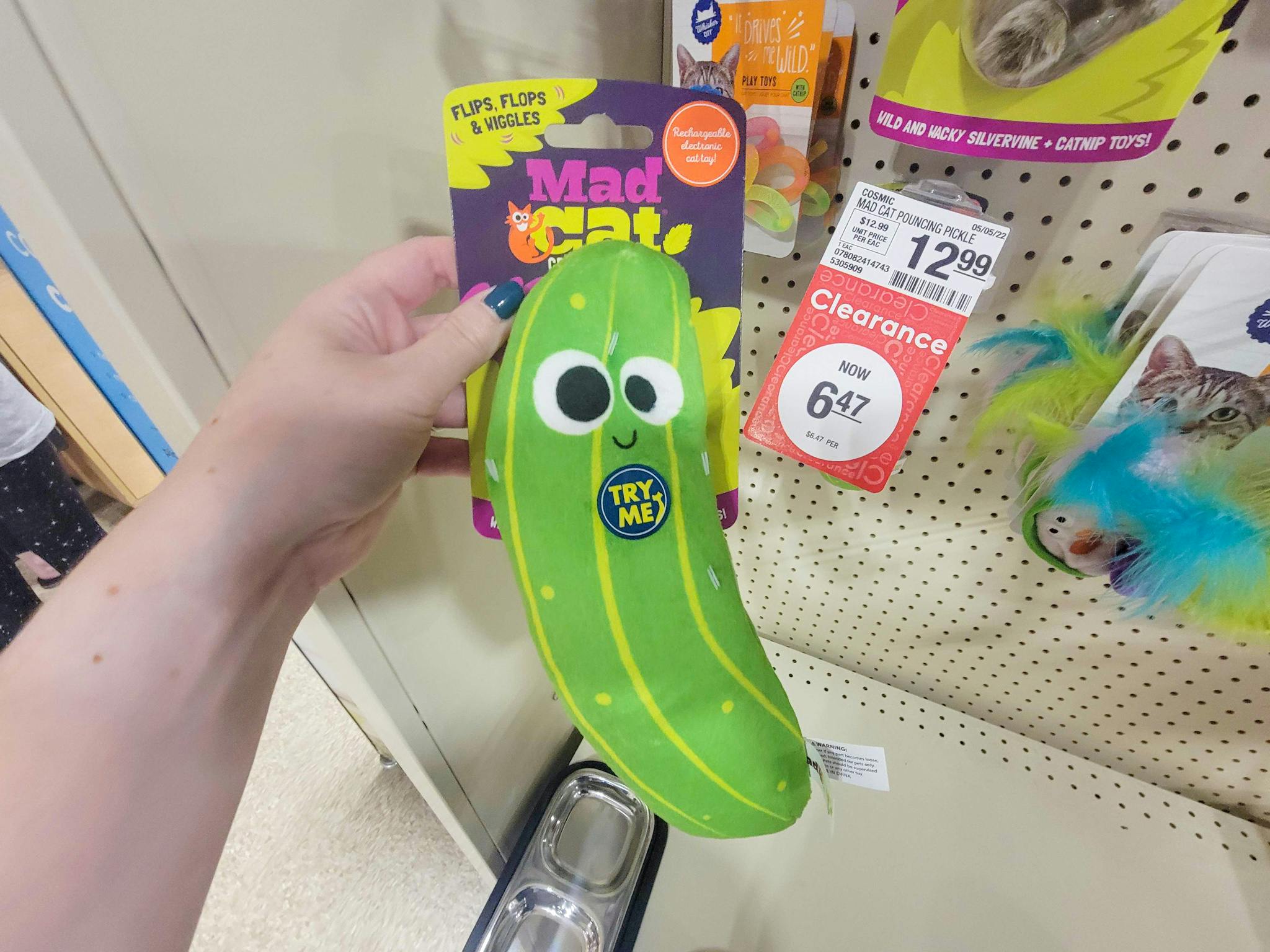 petsmart pickle toy