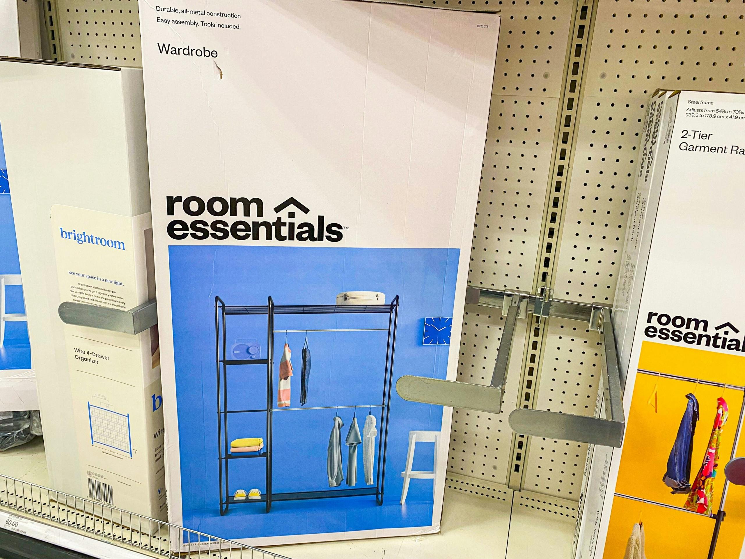 HeavyDuty Steel Freestanding Closet, Only 35.62 at Target The Krazy