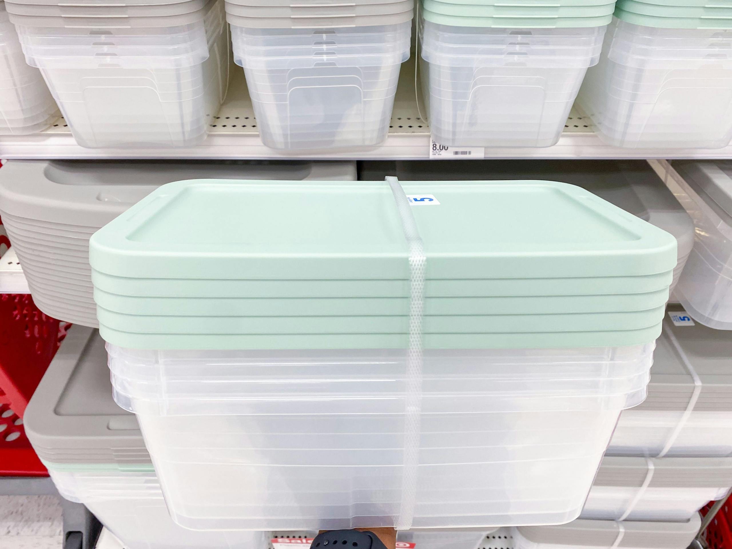 Storage Sale at Target 1.22 Boxes, 2.06 Baskets, 6 Totes, & More The Krazy Coupon Lady