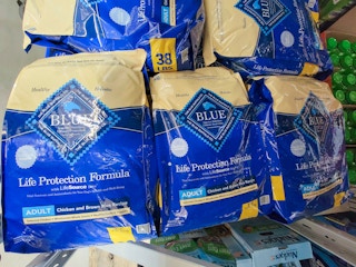 38 pound bags of blue buffalo dog food