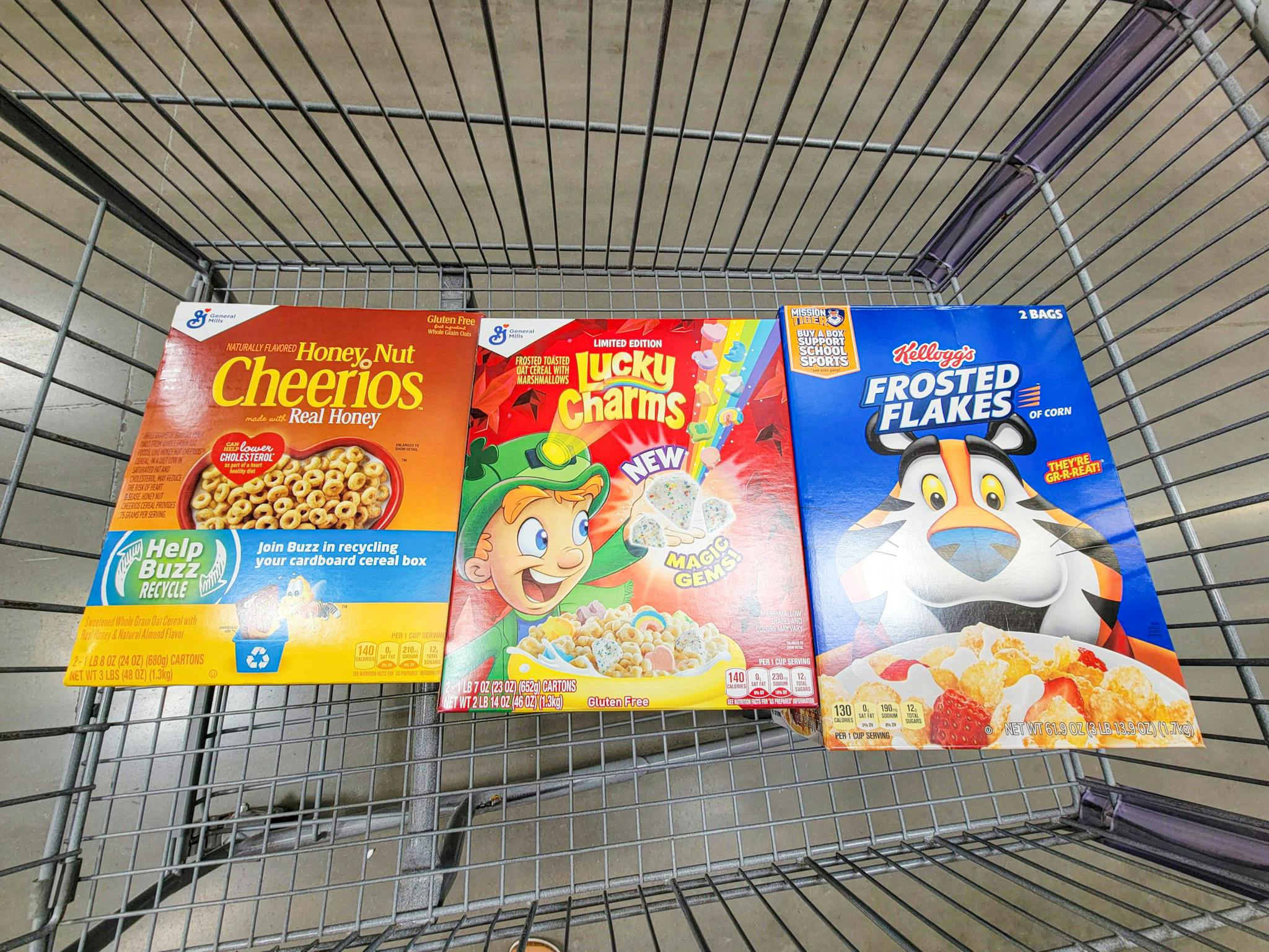 Lucky Charms, Frosted Flakes, & Cheerios — Save 2 at Sam's Club The
