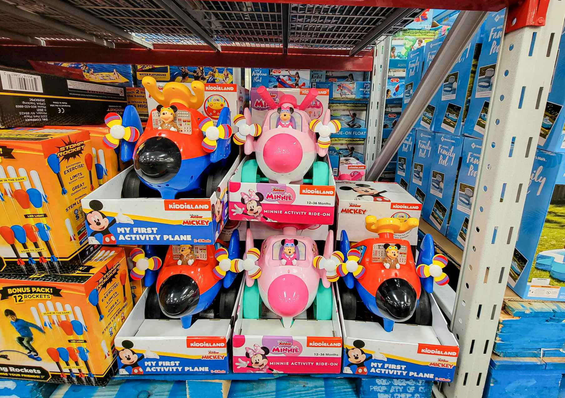 disney ride on mickey and minnie mouse toys