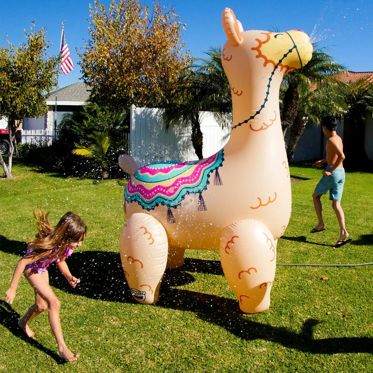 Inflatable Giant Llama Sprinkler, Only 14.98 at Sam's Club (Reg. 34.
