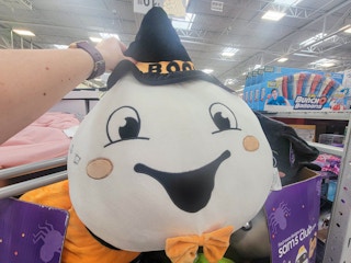 a ghost large squishy plush