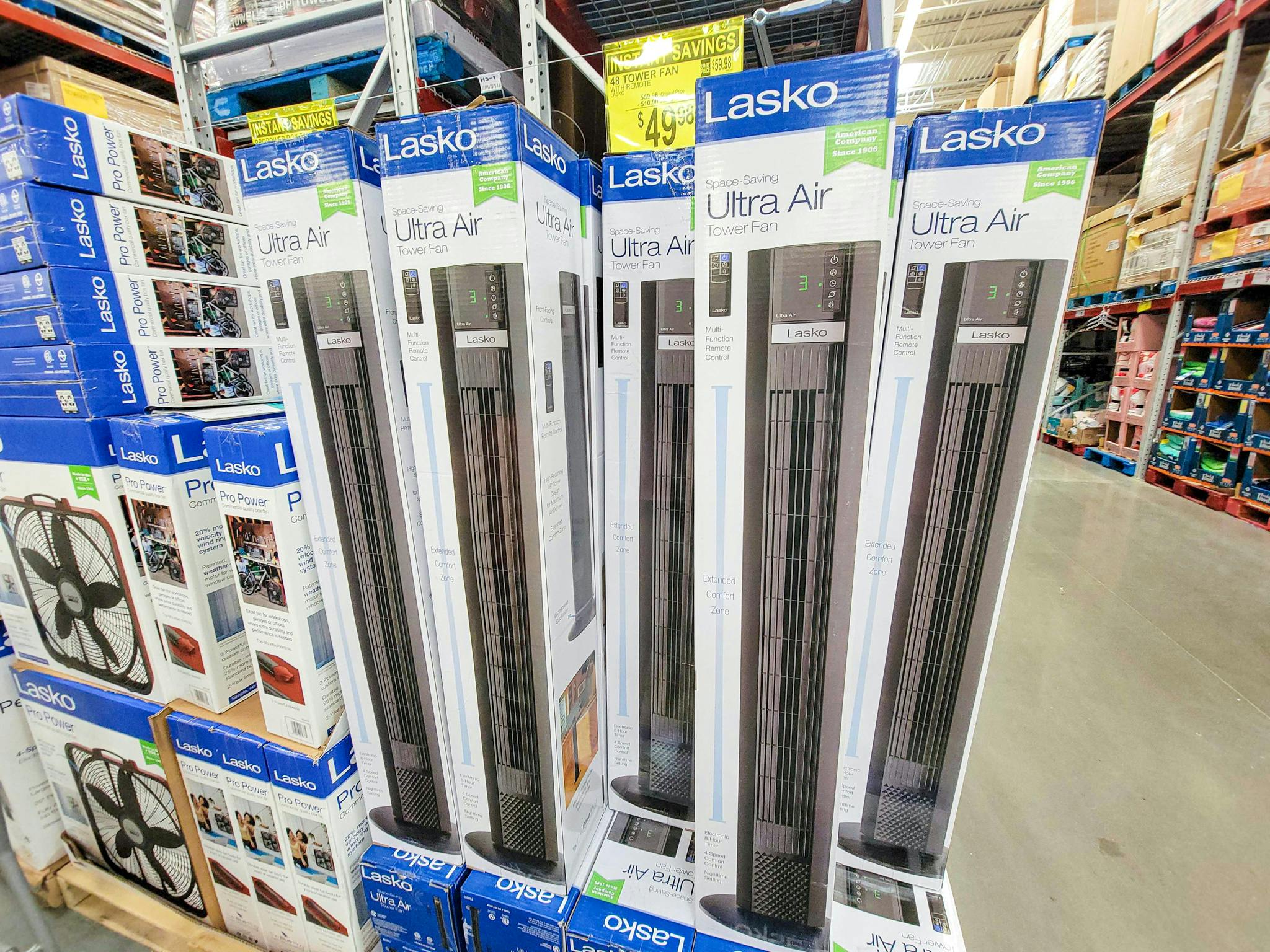 Lasko 48-Inch Tower Fan, Only $49.98 at 