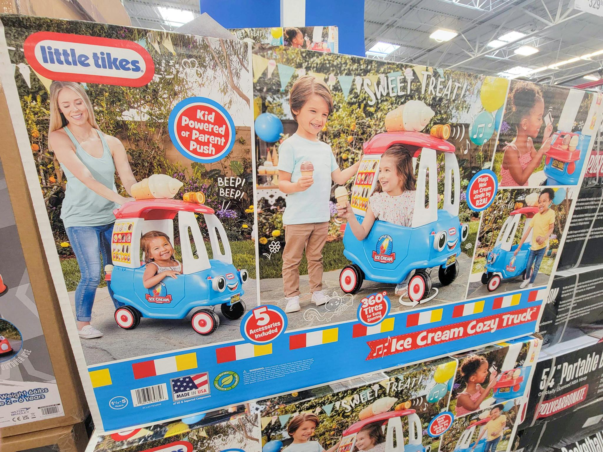 Little Tikes Cozy Ice Cream Truck, Only 79.98 at Sam's Club The
