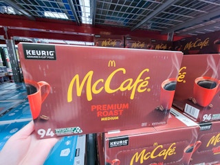 a 96 ct box of mccafe coffee pods