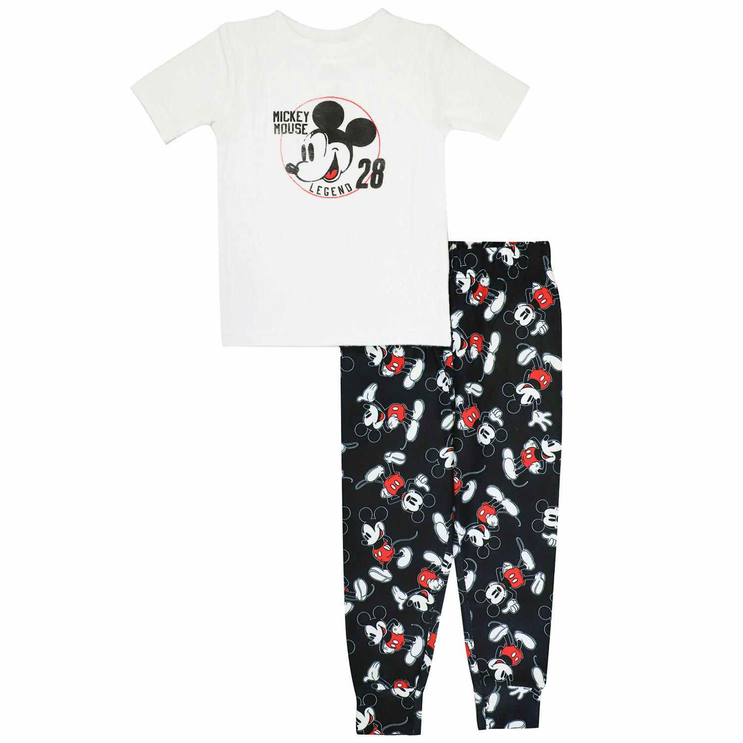 mickey mouse kids pajama set