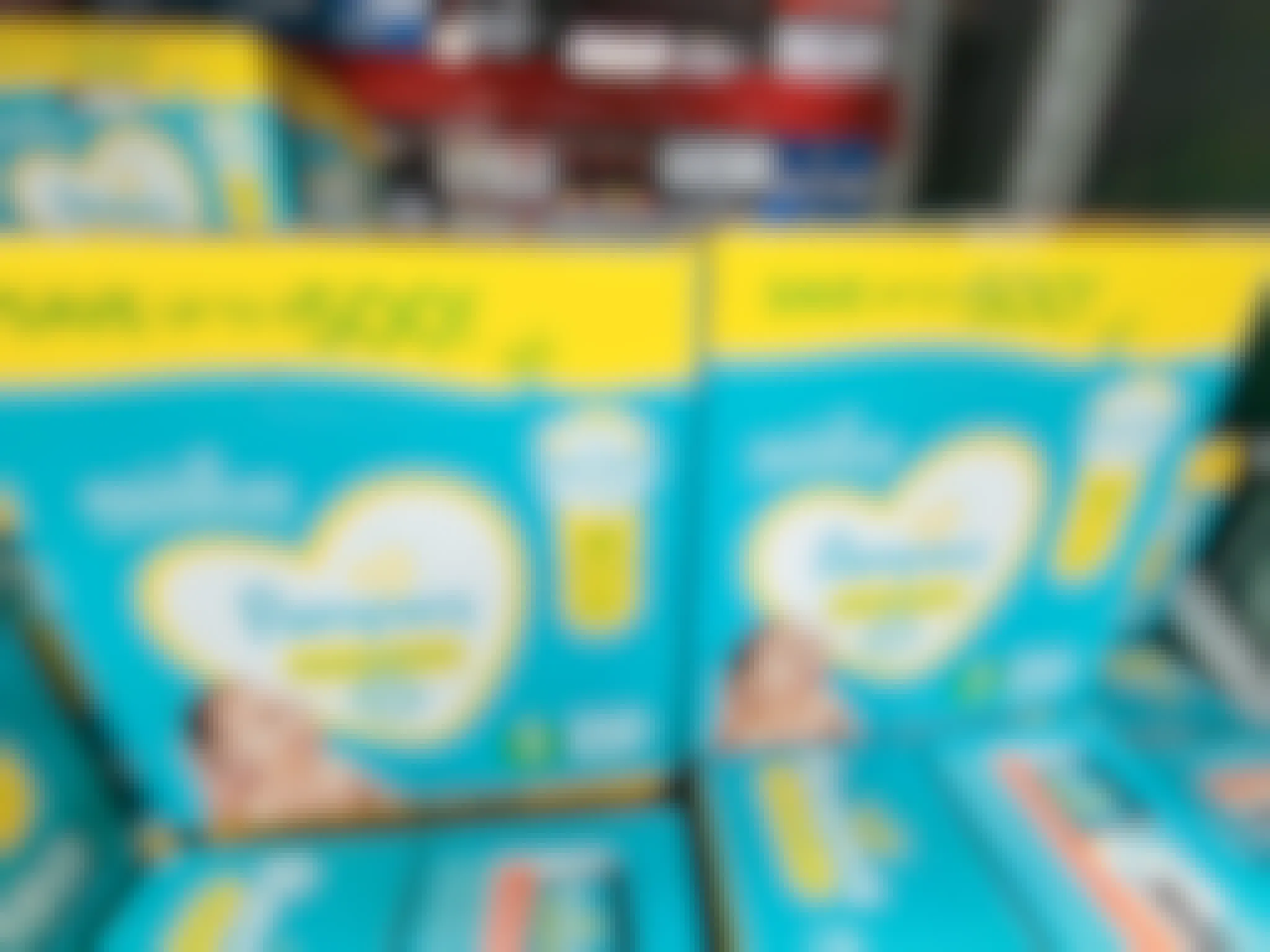 large boxes of pampers swaddlers
