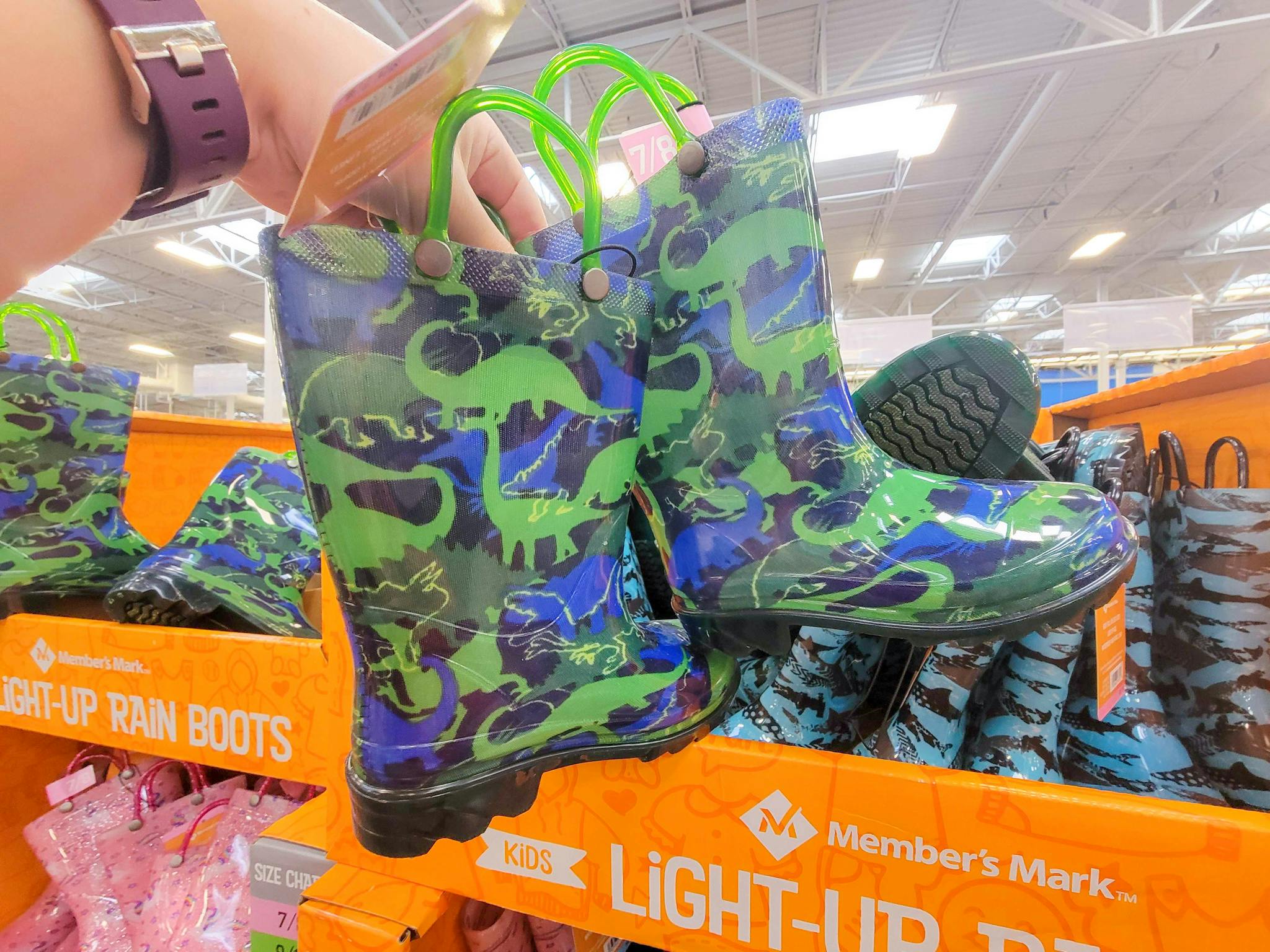 LightUp Kids' Rain Boots, Only 9.98 at Sam's Club The Krazy Coupon Lady