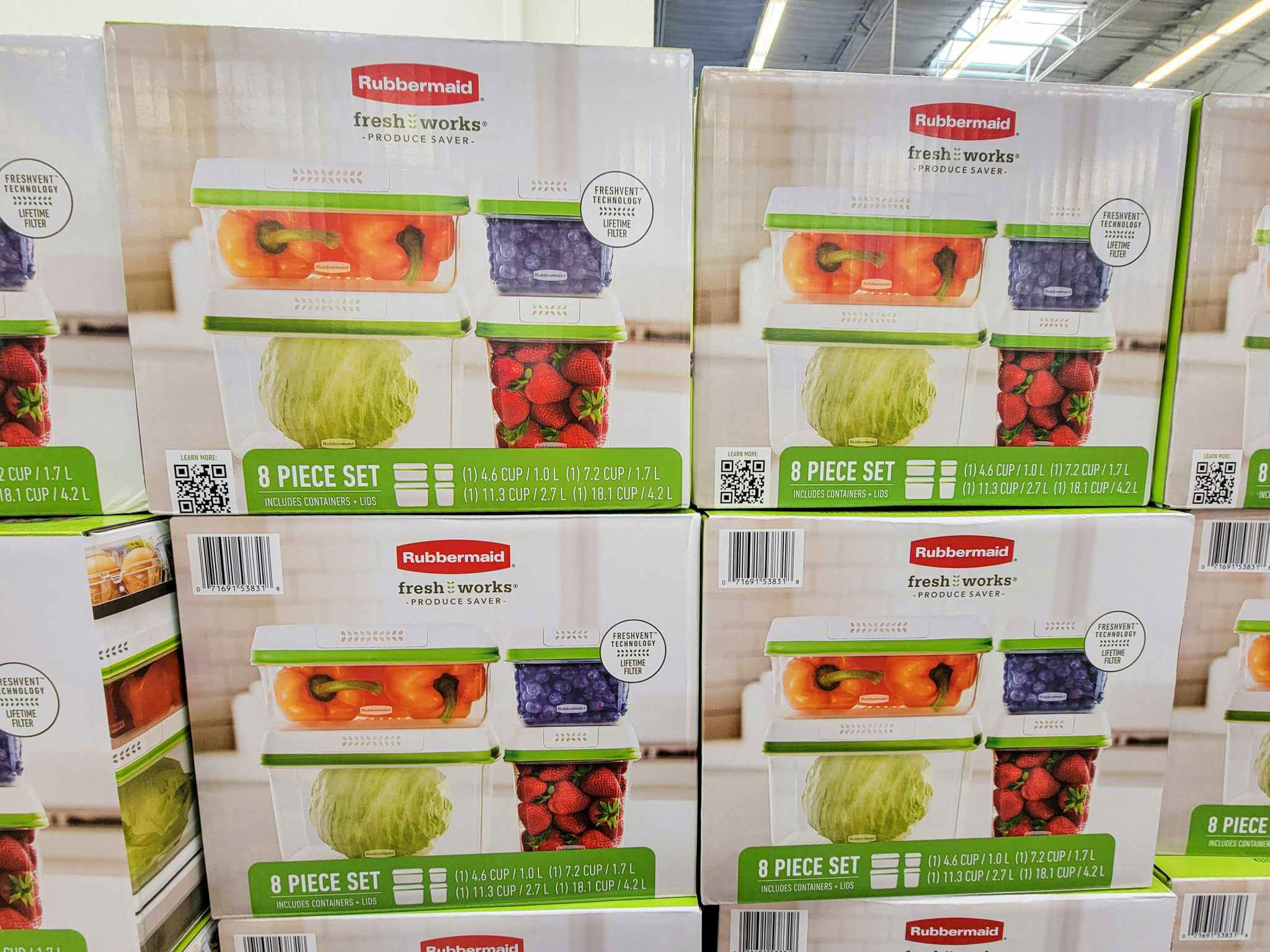 rubbermaid fresh works produce containers