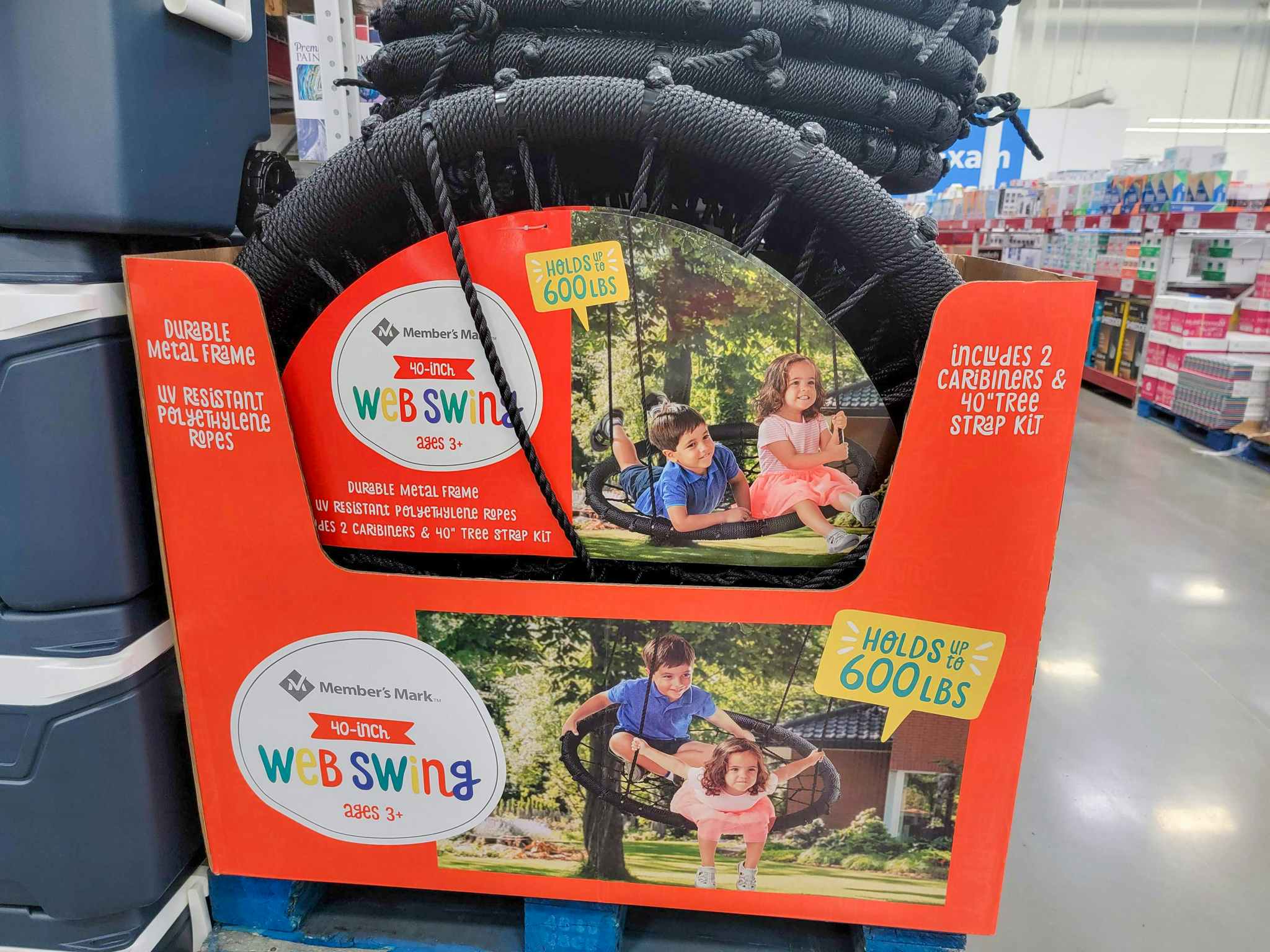 40 inch webbed swings