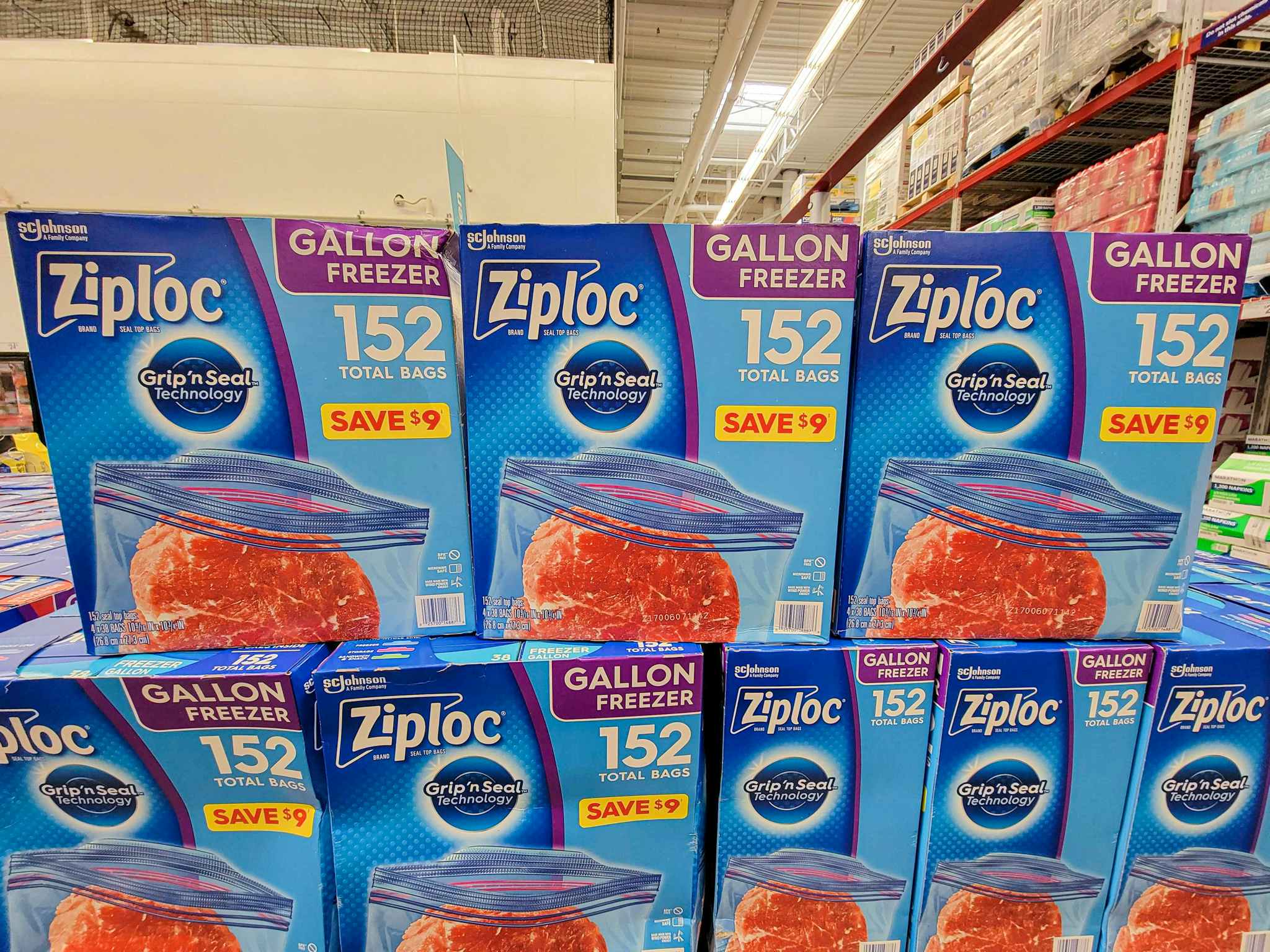 gallon size ziploc bags