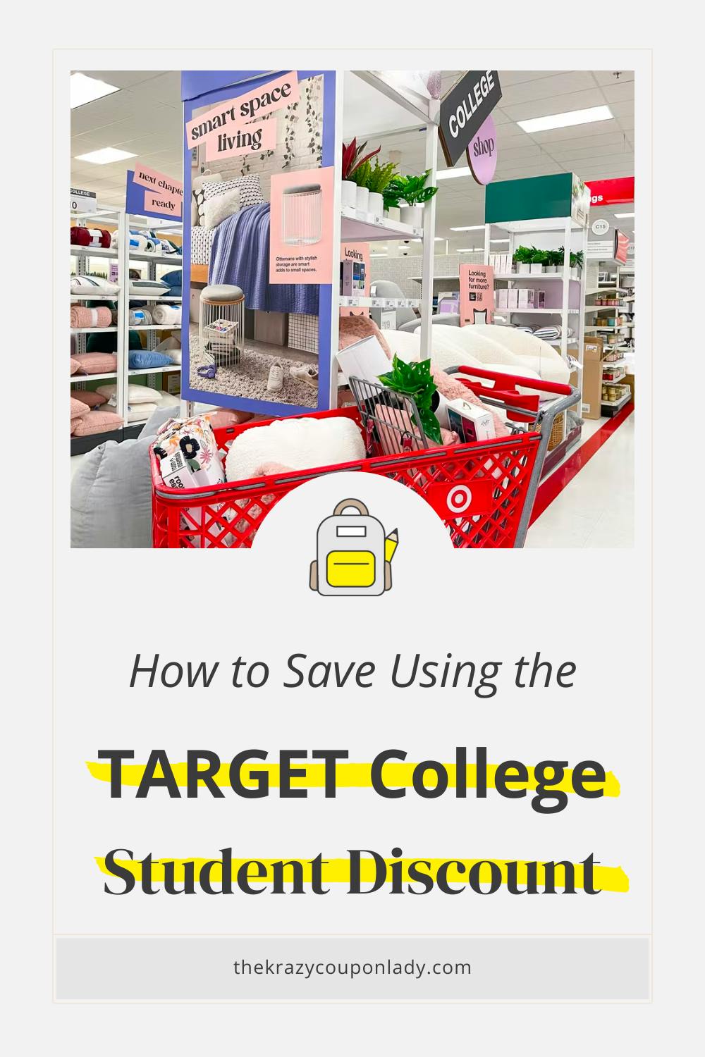 Target College Student Discount: Save 20% on Backpacks and Cleaning Supplies