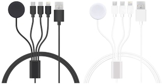 4-in-1 Multi-Port Charger for Apple Watch, Lightning, USB-C & Micro USB