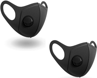 image of face makes with breathing valve