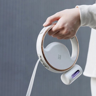 someone holding the PET (Pooch Excursion Trainer) Leash