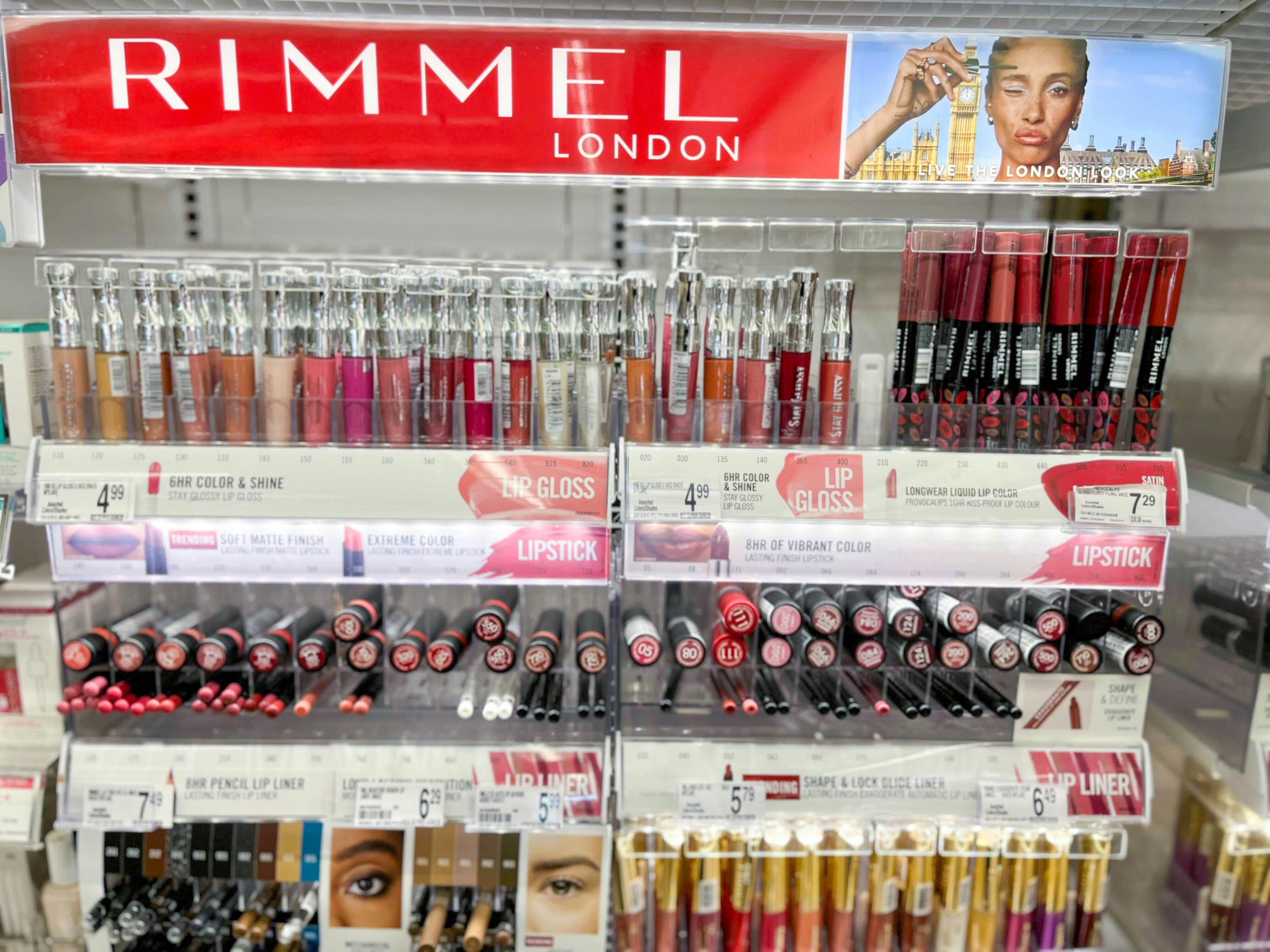 walgreens rimmel lipstick