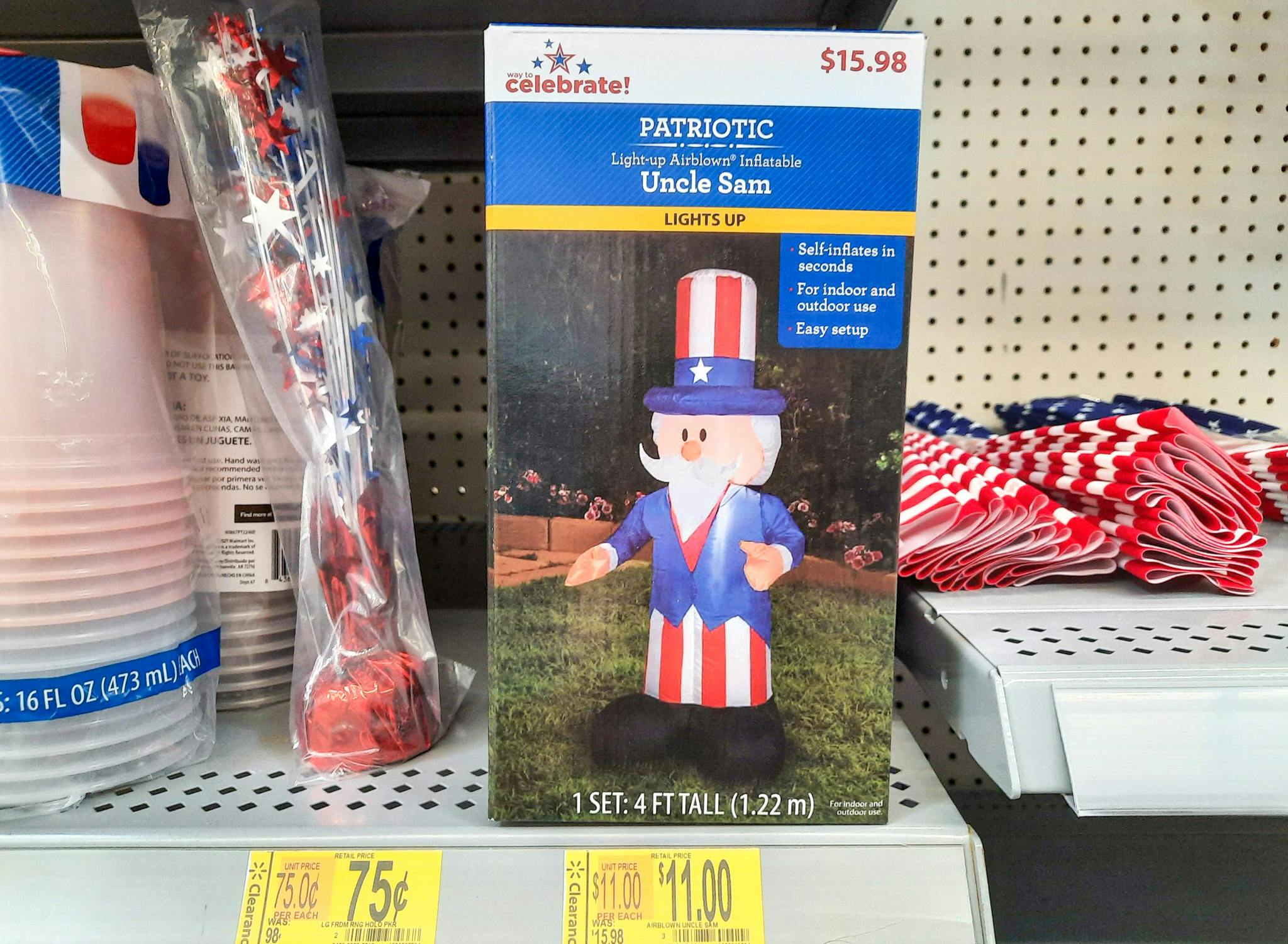 Fourth of July Clearance, Now at Walmart The Krazy Coupon Lady