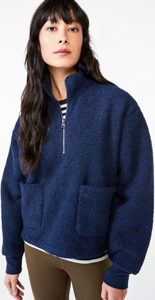 free assembly teddy fleece sweatshirt