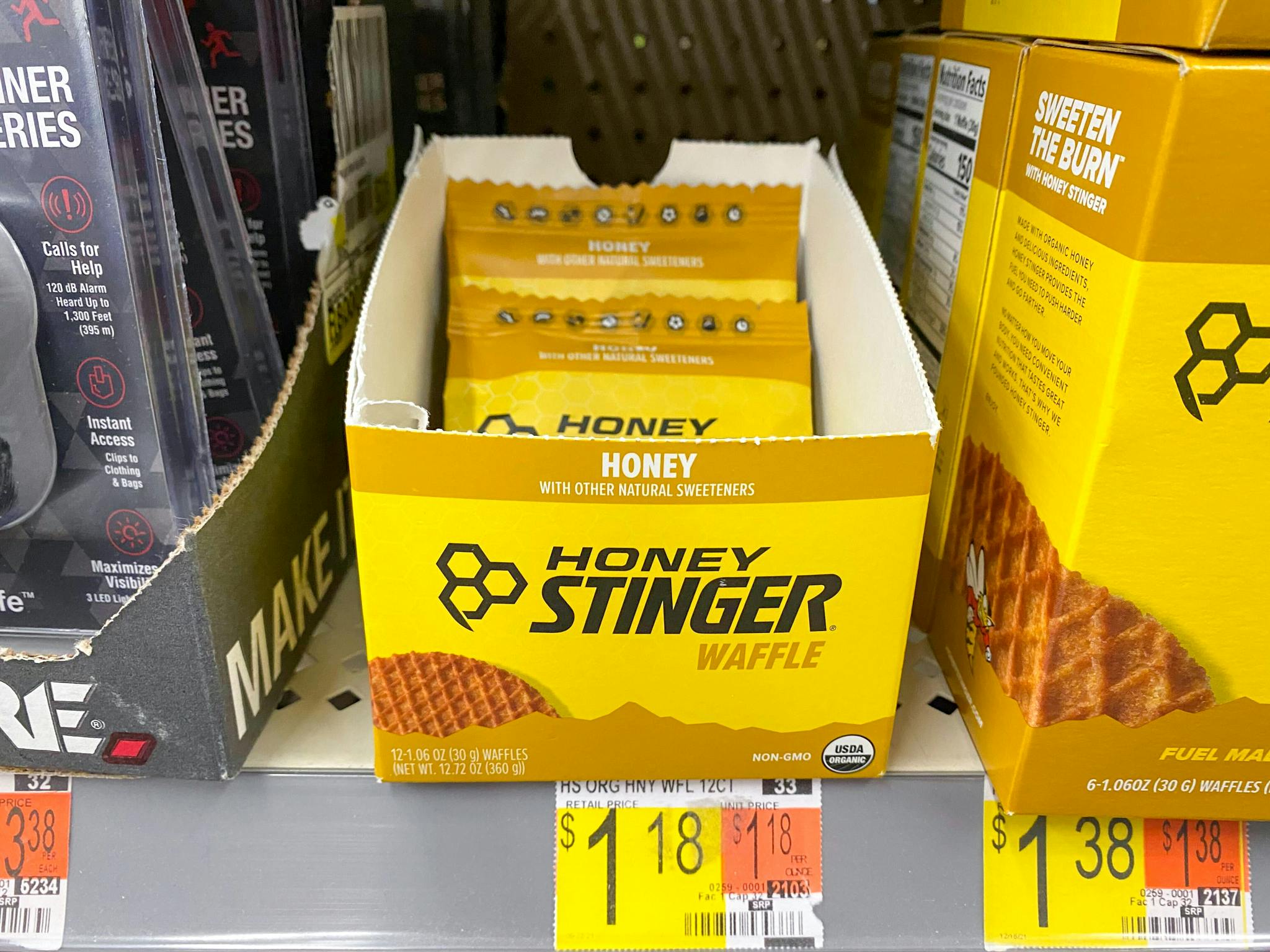 Honey Stinger Waffles, Only 0.49 at Walmart The Krazy Coupon Lady