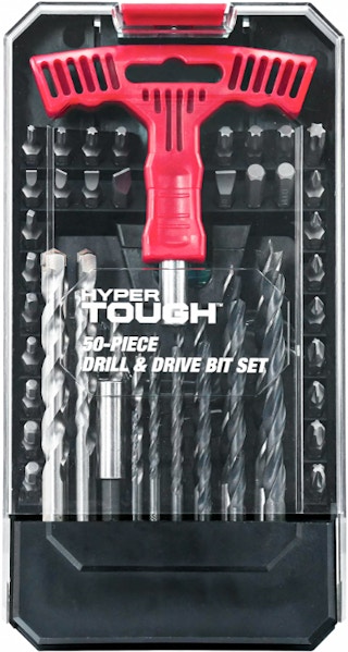 hyper tough drill and drive bit set
