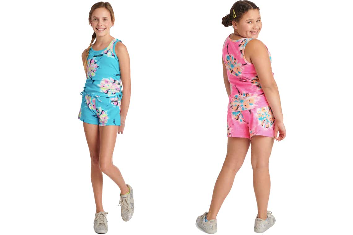 justice tank and shorts set
