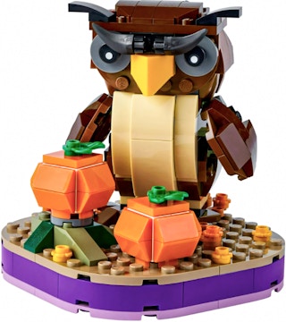 lego halloween owl kit