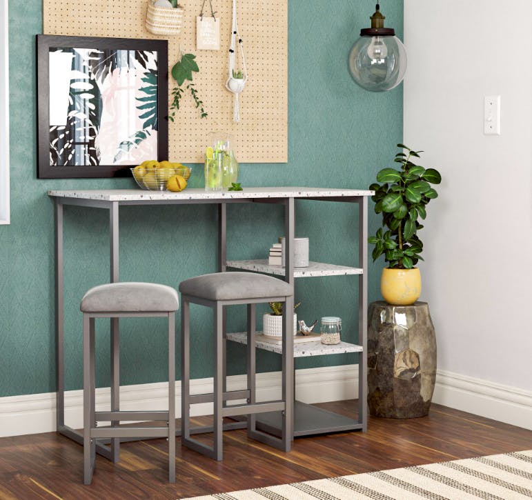 novogratz nora 3-piece pub set