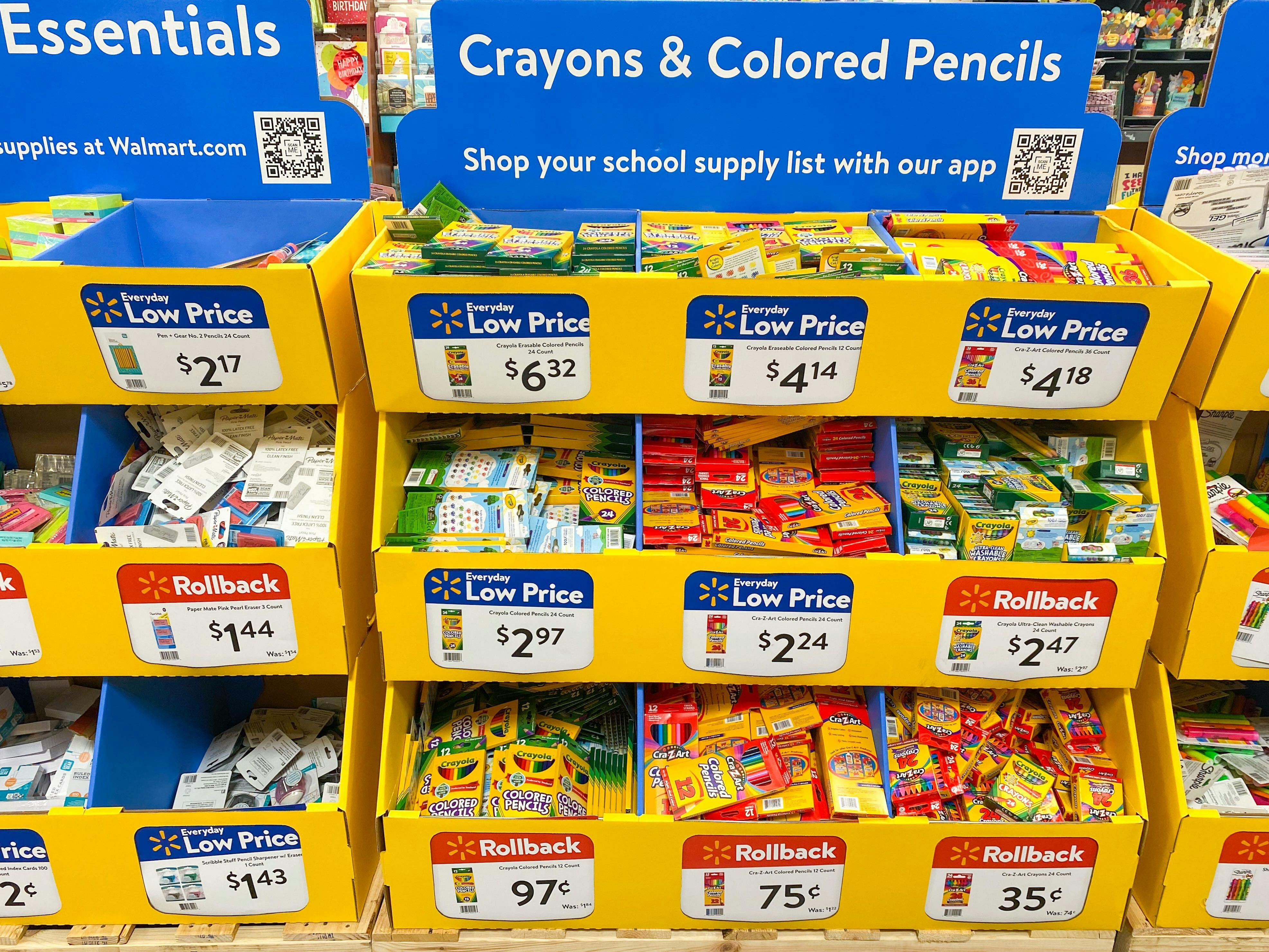 Walmart Back to School Supplies 2023 Deals As Low As 0.15 The Krazy