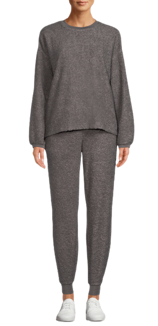 walmart secret treasures crew neck and joggers set gray 1659187936 1659187936
