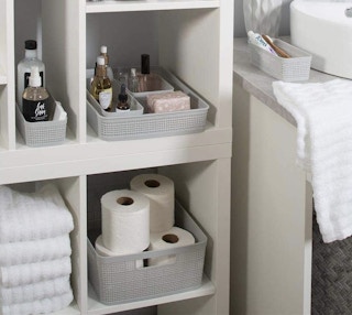 simplify basket set in grey