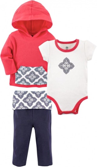 yoga sprout 3-piece outfit set