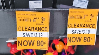 walgreens orange clearance tag