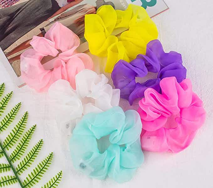 amazon eight piece led scrunchie