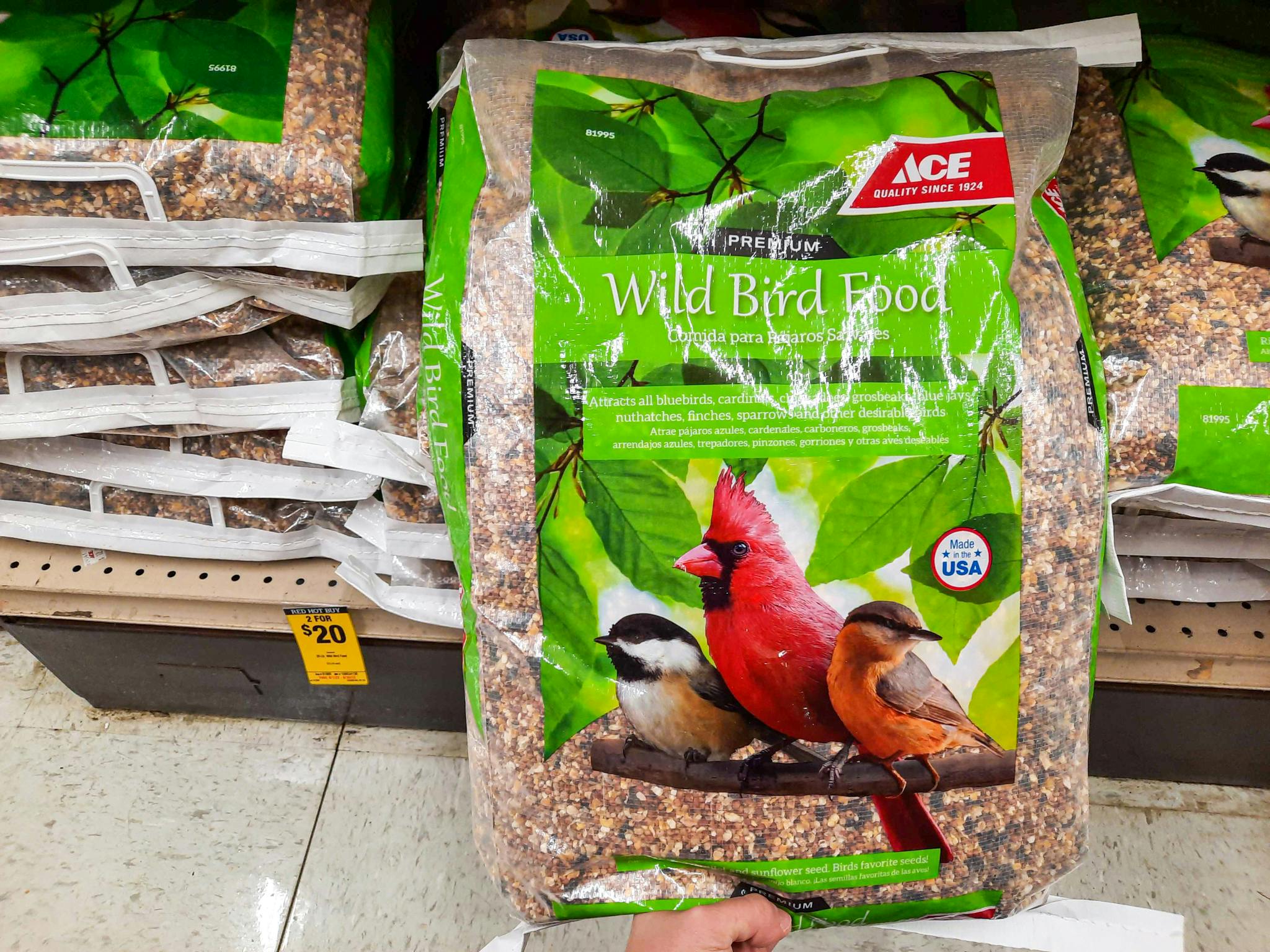 20-Pound Bag of Wild Bird Food, Only $10 at Ace Hardware - The Krazy Coupon  Lady