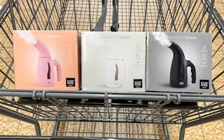steamers in a cart at aldi
