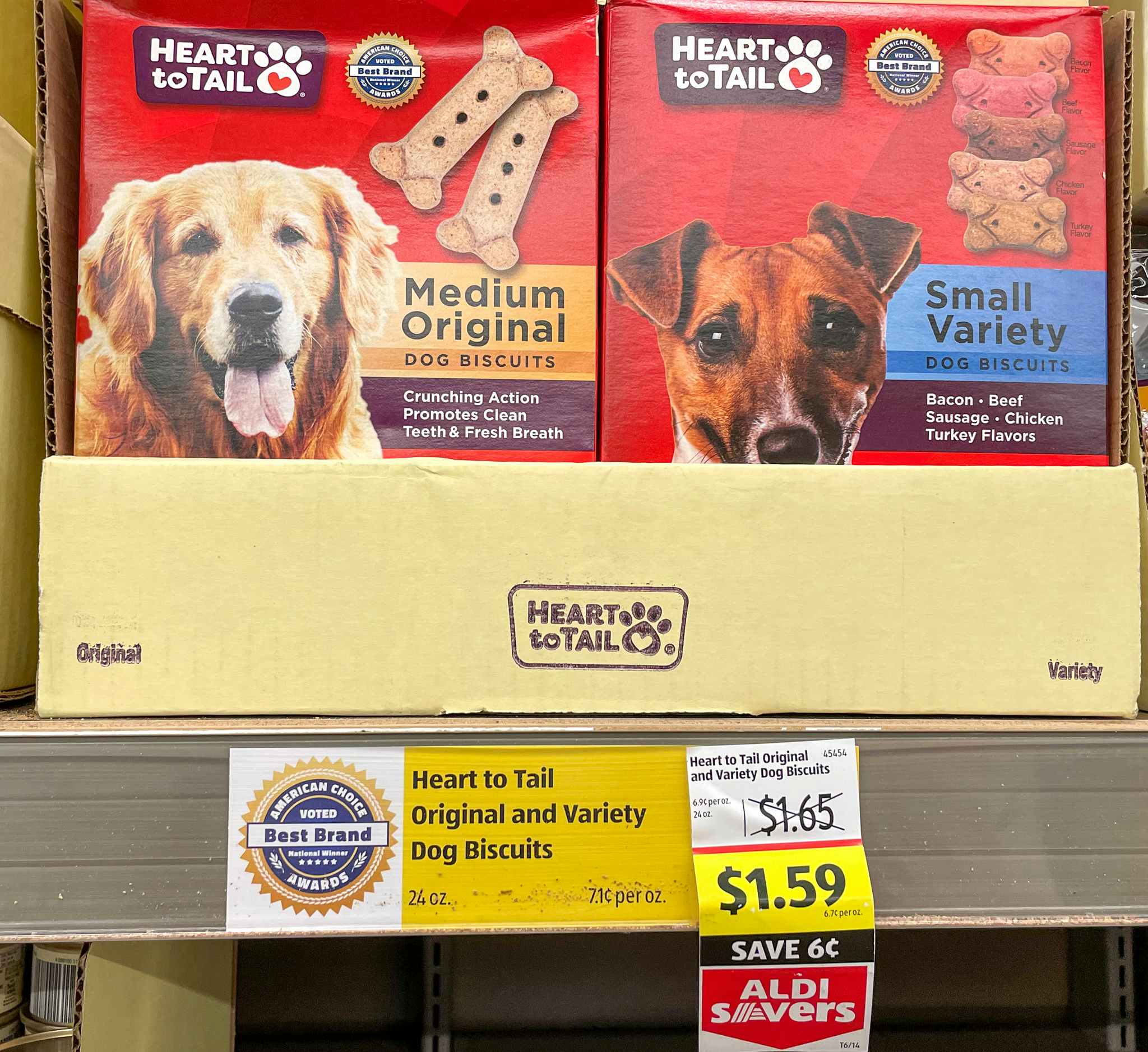 dog treats at aldi