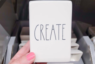 hand held desk decor at aldi