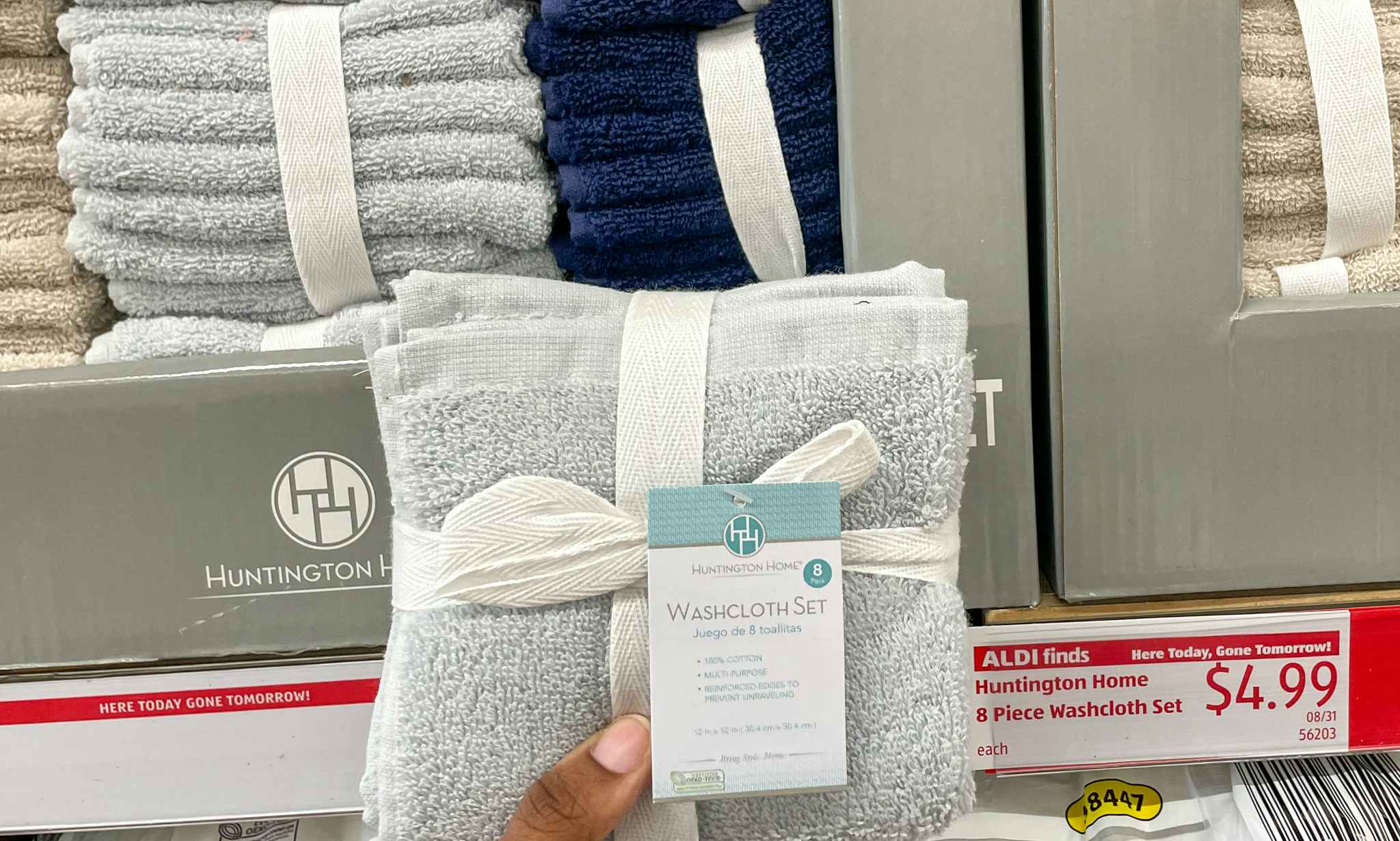 washcloth at aldi