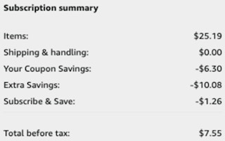 amazon arm hammer clumping litter 2022 cart screenshot 1660666282 1660666282 425x267