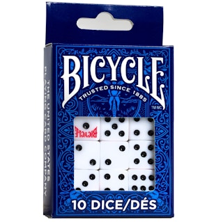 A pack of dice